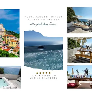 Conca C21- Front Little Pool, Private Jacuzzi Sea View Marina dʼAndora